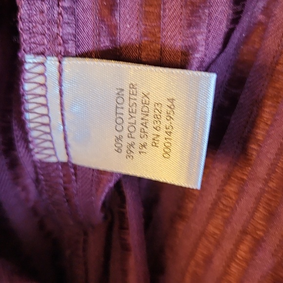 Christopher & Banks Plum Mock Neck Lightweight Jacket Purple Size XL - Picture 10 of 10